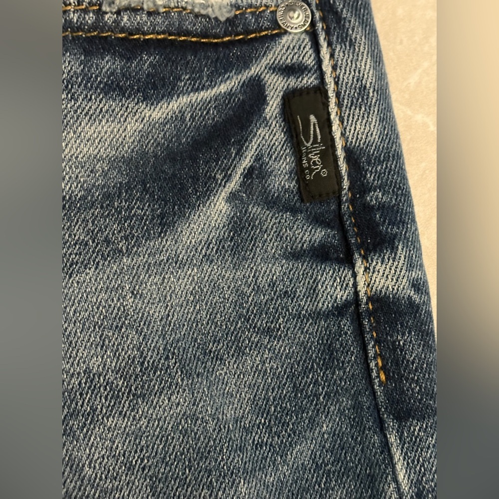 Silver Tab Classic Blue Denim Jeans - Picture 3 of 7